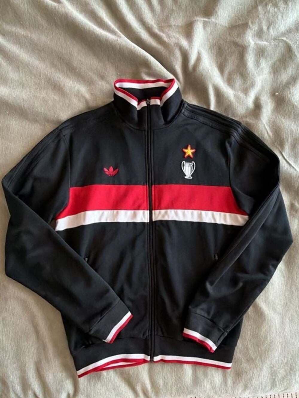 Adidas Originals AC Milan Mediolanum Retro Track Jacket